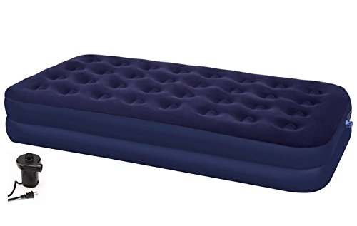 Park Avenue Collection Second Avenue Collection Double Twin Air Mattress with Electric Air Pump