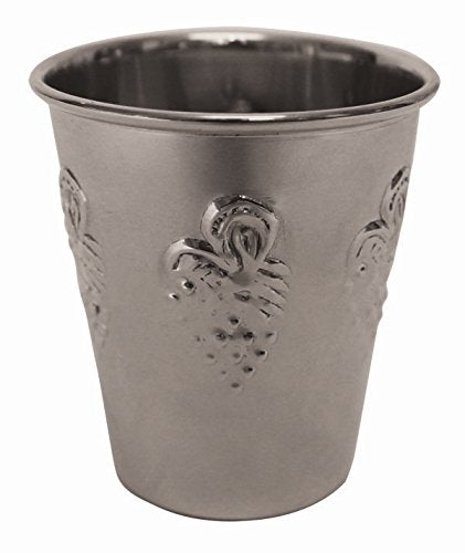 Stainless Steel Kiddush Cup Minimum Shiur - 2.5 inch H
