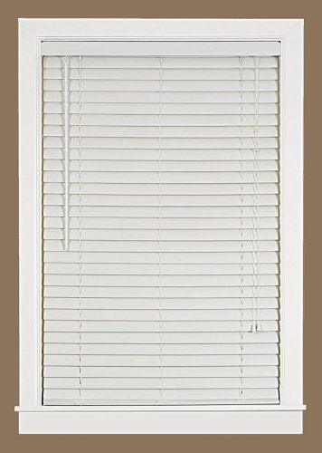 Park Avenue Collection Luna 2 inch Vinyl Venetian Blind with 2 in. Valance 27x64 - White