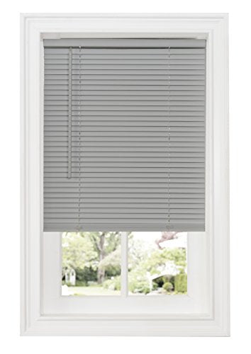 Ben&Jonah Collection Cordless GII Deluxe Sundown 1 inch Room Darkening Mini Blind 29x64 - Grey