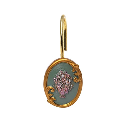 Park Avenue Deluxe Collection Park Avenue Deluxe Collection inch Florence inch Resin Shower Curtain Hooks