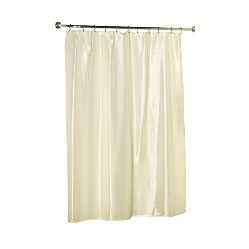 Park Avenue Deluxe Collection Park Avenue Deluxe Collection inch Lauren inch Dobby Fabric Shower Curtain in Bone