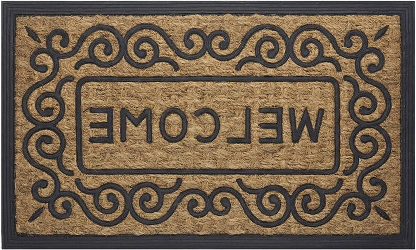 Traditional Elegance Coco Mat Scrolls - 18x30