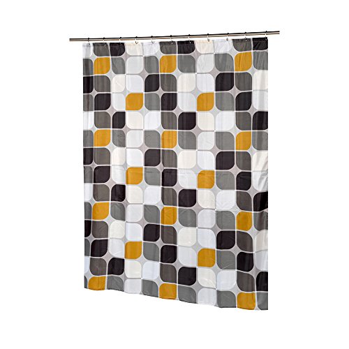 Park Avenue Deluxe Collection Park Avenue Deluxe Collection Extra Long inch Metro inch Fabric Shower Curtain