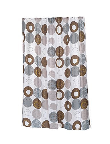 Park Avenue Deluxe Collection Extra Long inch Madison inch Fabric Shower Curtain Size 70 inch Wide x 96 inch Long