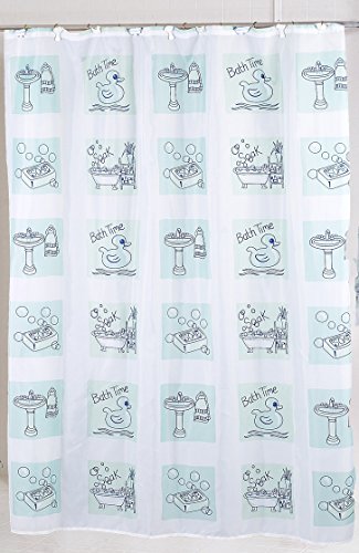 Royal Bath Time Fabric Shower Curtain Size: 70 inch x 72 inch