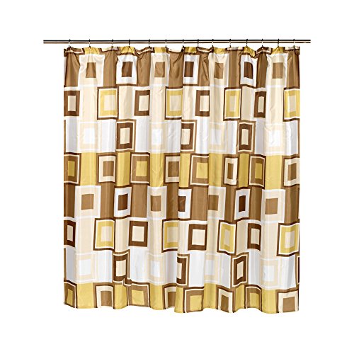 Park Avenue Deluxe Collection Park Avenue Deluxe Collection Extra Wide inch Contempo inch Fabric Shower Curtain