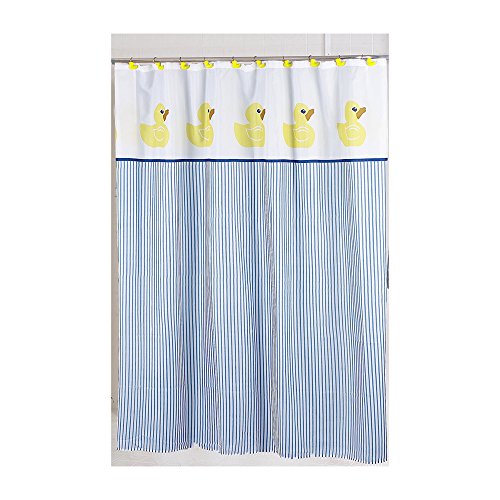 Park Avenue Deluxe Collection inch Ducky inch Fabric Shower Curtain