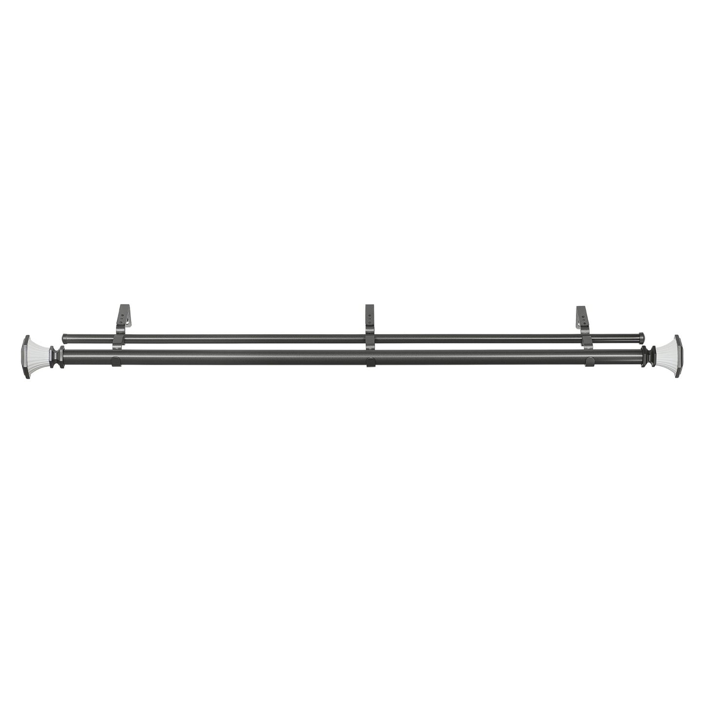 Traditional Elegance Decorative Double Rod & Finial Nell 72-144