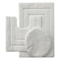 Ben & Jonah Clearwater Collection – 3-Piece Bathroom Rug Set – Beige – Soft Microfiber Bath Mat, Contour Rug & Lid Cover