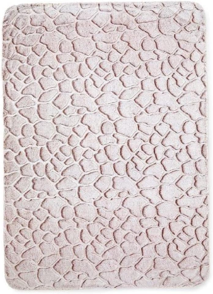 Animal Print Ultra Plush Snow Giraffe Oversized Twin Throw