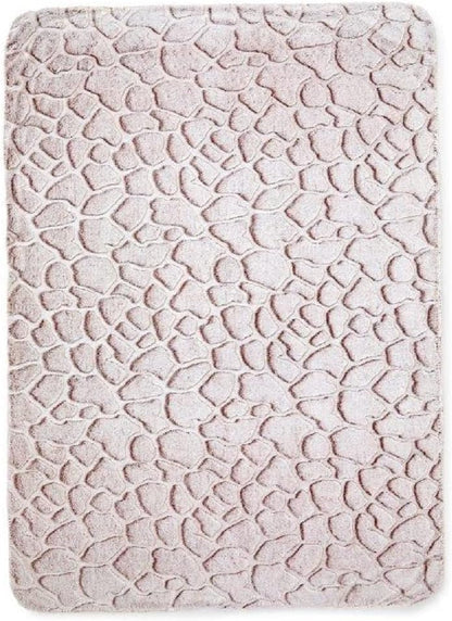 Animal Print Ultra Plush Snow Giraffe Oversized Twin Throw