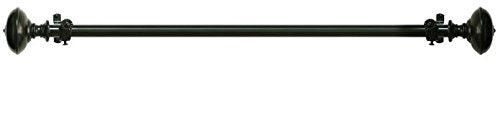 Park Avenue Collection Buono II Decorative Rod & Finial Othello Mocha 66-120
