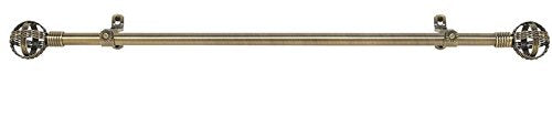 Park Avenue Collection Metallo Decorative Rod & Finial Cosmo 28-48