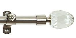Ben&Jonah Collection Royale Decorative Rod & Finial Crystal 28-48