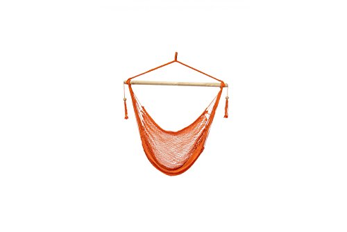 Patio Bliss Island Rope Chair - Orange - Orange