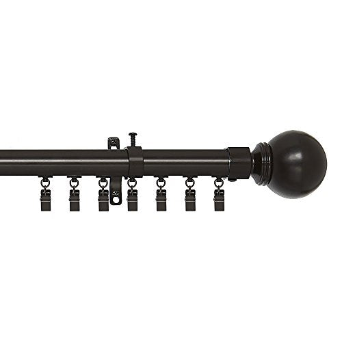 Ben&Jonah Collection Innovative Traverse Curtain Rod - Porter 36-66