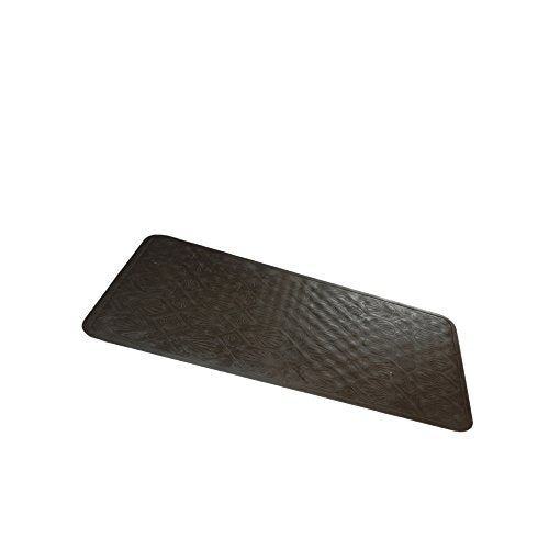 Park Avenue Deluxe Collection Park Avenue Deluxe Collection Small (13'' x 20'') Slip-Resistant Rubber Bath Tub Mat in Brown