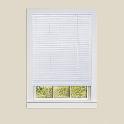 Park Avenue Collection Eclipse Vinyl Roll-Up Blind 48x72 - White