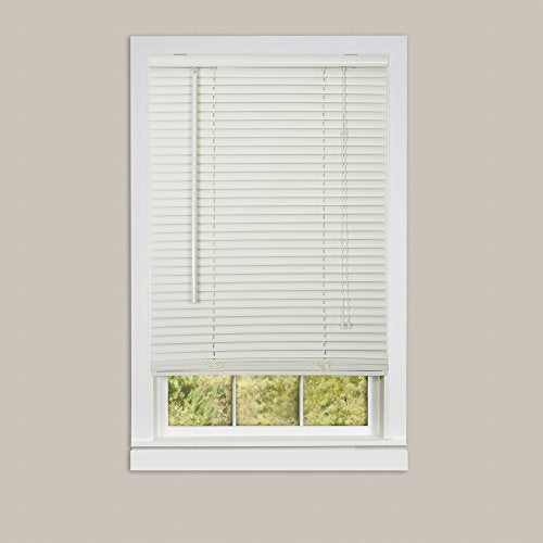 Ben&Jonah Collection Deluxe Sundown 1 inch  Room Darkening Mini Blind 32x64 - Alabaster