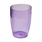 Park Avenue Deluxe Collection Park Avenue Deluxe Collection Magenta Rib-Textured Waste Basket