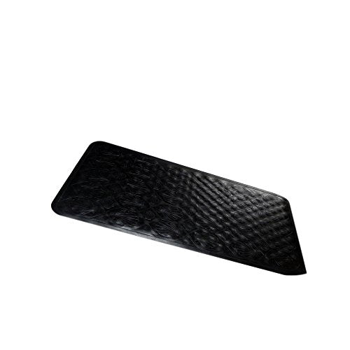 Park Avenue Deluxe Collection Park Avenue Deluxe Collection Large (18'' x 36'') Slip-Resistant Rubber Bath Tub Mat in Black