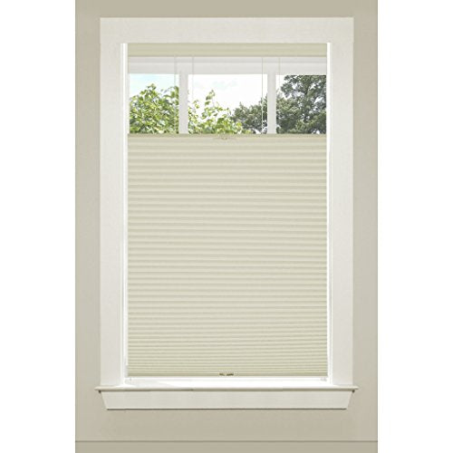 Park Avenue Collection Top Down-Bottom Up Cordless Honeycomb Cellulat Shade 27x64 Alabaster