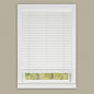 Park Avenue Collection Cordless Madera Falsa 2 inch  Faux Wood Plantation Blind 33x64 - White