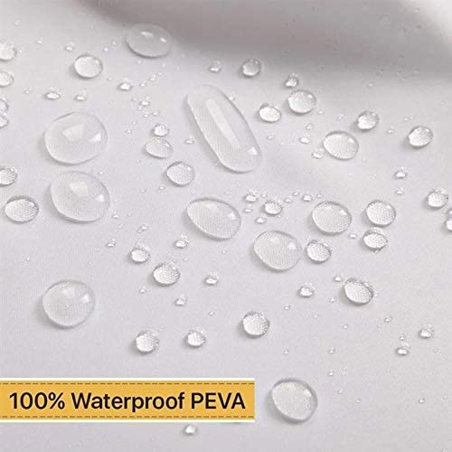 Ben & Jonah Extra Long and Heavy 10 Gauge PEVA Non-Toxic Shower Curtain Liner with Metal Grommets (72 inch  x 84 inch )