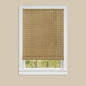 Park Avenue Collection Eclipse Vinyl Roll-Up Blind 72x72 - Woodtone