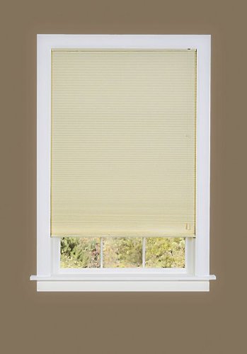 Park Avenue Collection Honeycomb Cellular Pleated Shade 27x64 - Alabaster