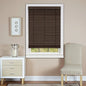 Park Avenue Collection Cordless Madera Falsa 2 inch  Faux Wood Plantation Blind 29x64 - Mahogany