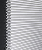 Busy Bee Collection Set of 2 Alabaster Honeycomb Cellular Pleated Light Filtering Room Insulating Shades (29 inch  x 64 inch )