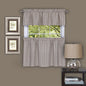 Ben&Jonah Collection Sydney 58x14 Window Curtain Valance - Linen