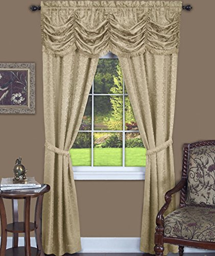 Park Avenue Collection Panache 5 Piece Set - 55x84 - Tan