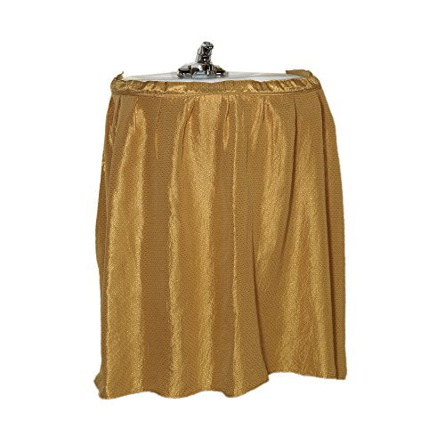 Park Avenue Deluxe Collection Park Avenue Deluxe Collection  inch Lauren inch  Diamond-Piqued 100% Polyester Sink Drape in Gold