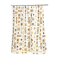 Park Avenue Deluxe Collection Park Avenue Deluxe Collection  inch Patty inch  Fabric Shower Curtain