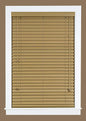 Park Avenue Collection Madera Falsa 2 inch  Faux Wood Plantation Blind 23x64 - Maple
