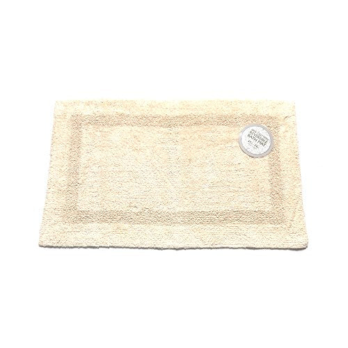 Park Avenue Deluxe Collection Park Avenue Deluxe Collection Large-Sized Reversible Cotton Bath Mat in Ivory
