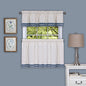 Ben&Jonah Collection Camden 58x14 Window Curtain Valance - Blue