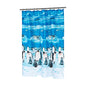 Park Avenue Deluxe Collection Park Avenue Deluxe Collection  inch Polar inch  Fabric Shower Curtain