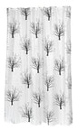 BenandJonah Collection Fabric Extra Long Shower Curtain 70 x 84 inch  Autumn Tree