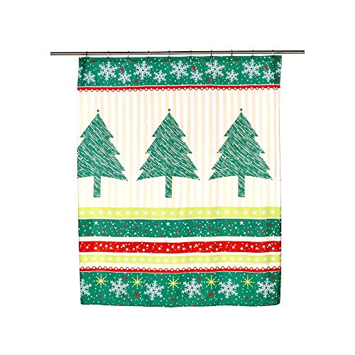 Park Avenue Deluxe Collection Park Avenue Deluxe Collection  inch Tannenbaum inch  Fabric Shower Curtain