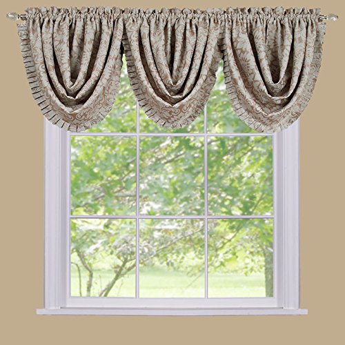 Ben&Jonah Collection Sutton Waterfall Valance - Tan