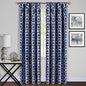 Ben&Jonah Collection Tara Window Curtain Panel - 54x63 - Navy