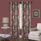 Ben&Jonah Collection Vogue Grommet Window Curtain Panel 50x63 - Marsala