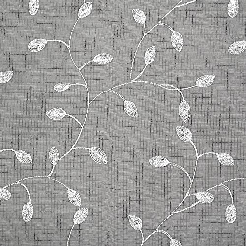 Ben&Jonah Collection Chloe Rod Pocket Window Curtain Panel - 50x84 - Silver