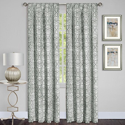 Ben&Jonah Collection Madison Window Curtain Panel - 54x63 - Silver