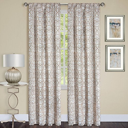 Ben&Jonah Collection Madison Window Curtain Panel - 54x63 - Taupe