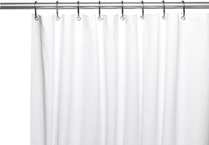 Ben & Jonah Extra Long and Heavy 10 Gauge PEVA Non-Toxic Shower Curtain Liner with Metal Grommets (72 inch  x 84 inch )